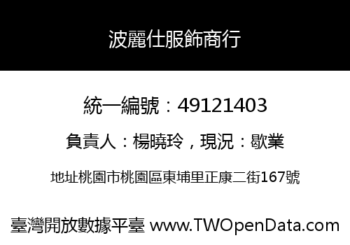 波麗仕服飾商行