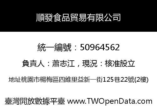順發食品貿易有限公司