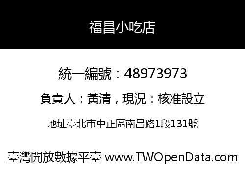 福昌小吃店