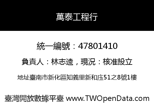 萬泰工程行