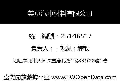 美卓汽車材料有限公司