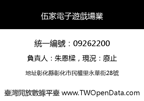 伍家電子遊戲場業