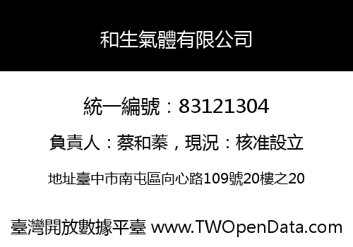 和生氣體有限公司