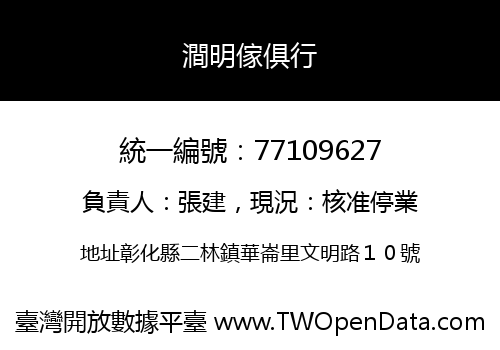 澗明傢俱行
