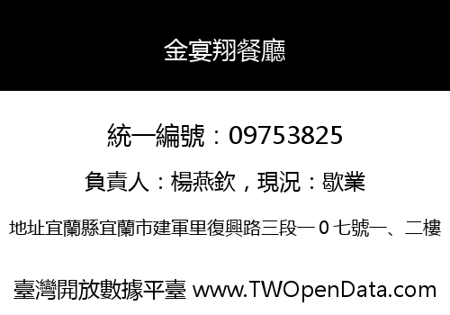 金宴翔餐廳