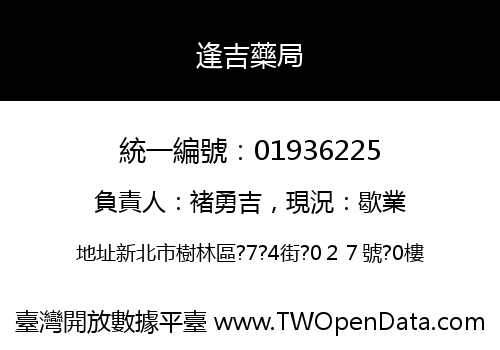 逢吉藥局