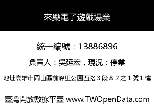 來樂電子遊戲場業