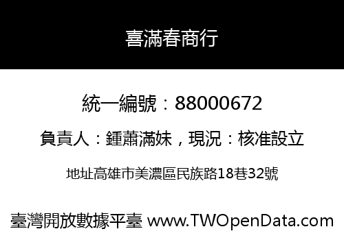 喜滿春商行