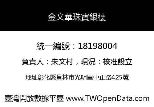金文華珠寶銀樓