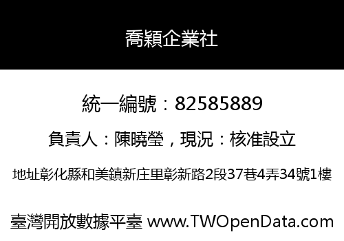 喬穎企業社