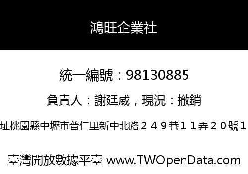 鴻旺企業社