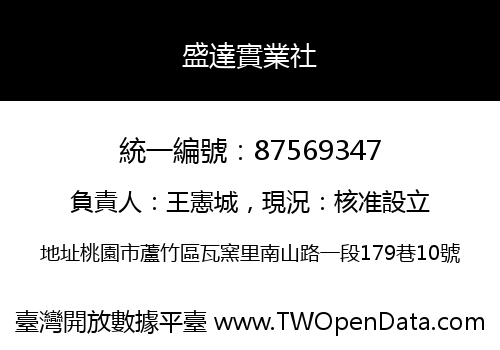 盛達實業社