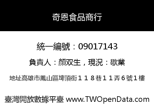 奇恩食品商行