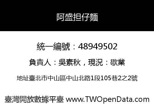 阿盛担仔麵