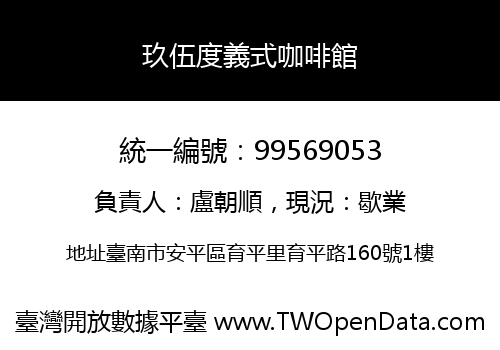 玖伍度義式咖啡館