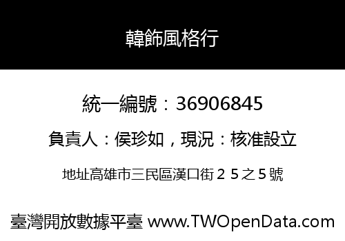 韓飾風格行