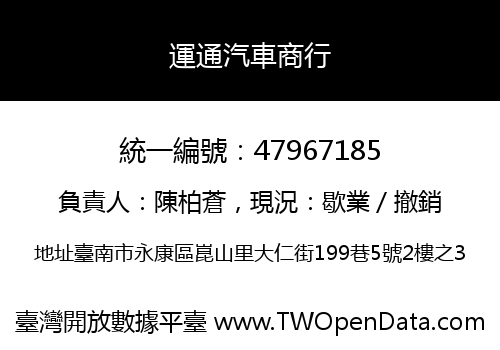 運通汽車商行