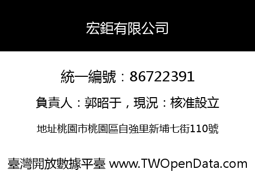 宏鉅有限公司