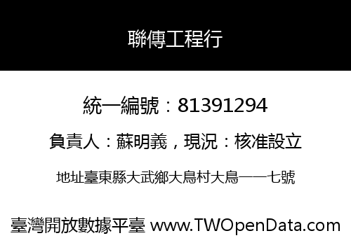 聯傳工程行