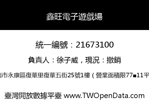 鑫旺電子遊戲場