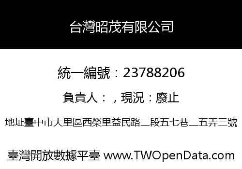 台灣昭茂有限公司