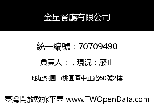 金星餐廳有限公司