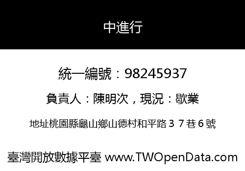 中進行