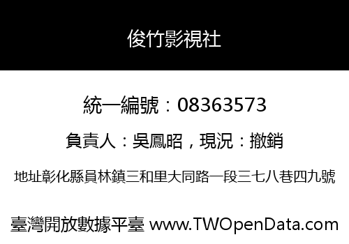 俊竹影視社