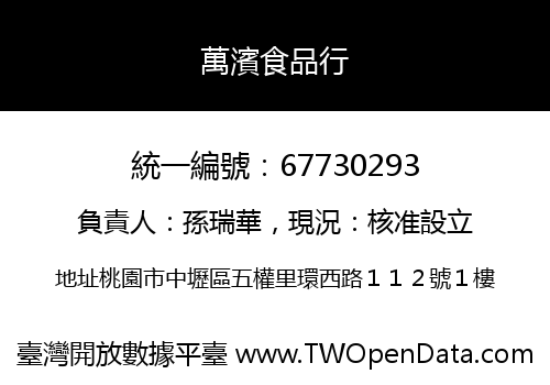 萬濱食品行