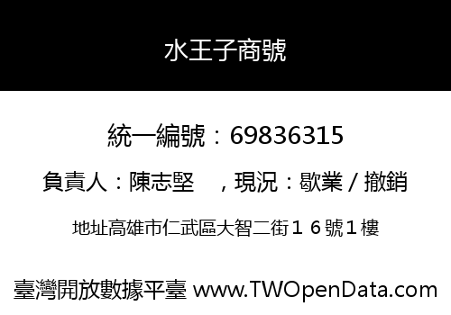 水王子商號