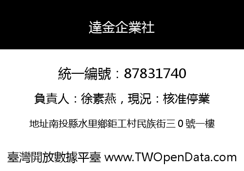 達金企業社