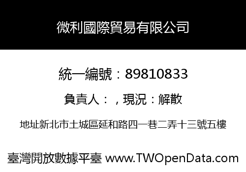 微利國際貿易有限公司