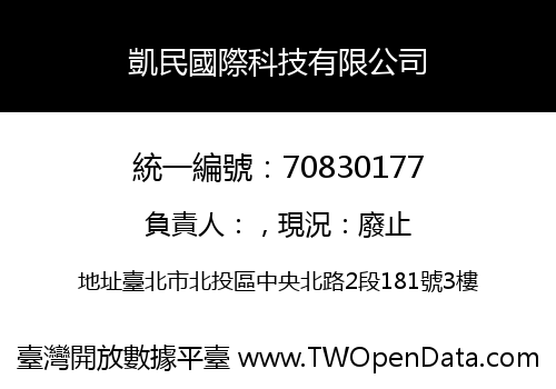 凱民國際科技有限公司