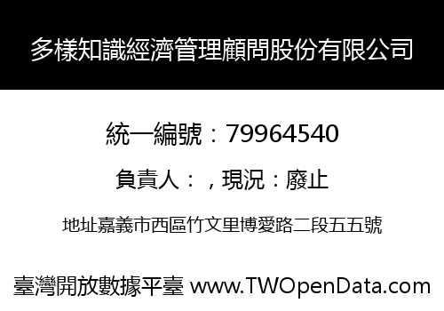 多樣知識經濟管理顧問股份有限公司