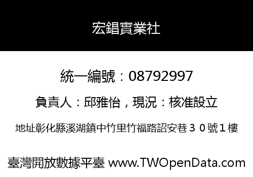 宏錩實業社