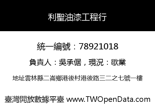 利聖油漆工程行
