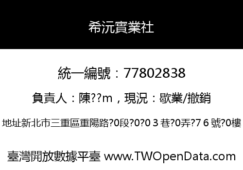希沅實業社