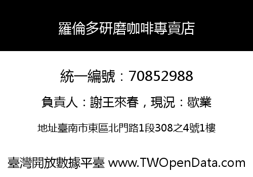 羅倫多研磨咖啡專賣店
