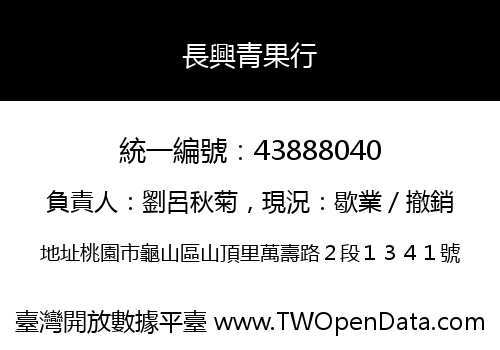 長興青果行