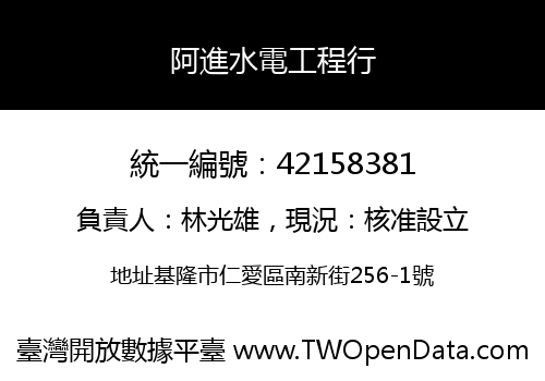 阿進水電工程行