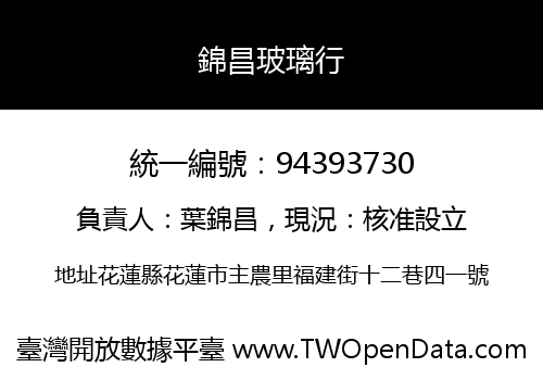 錦昌玻璃行