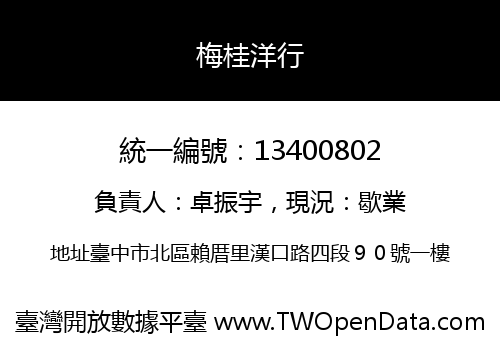 梅桂洋行