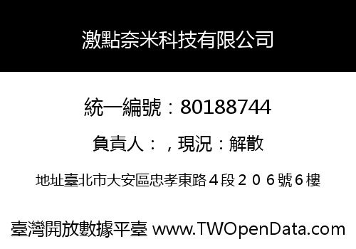 激點奈米科技有限公司