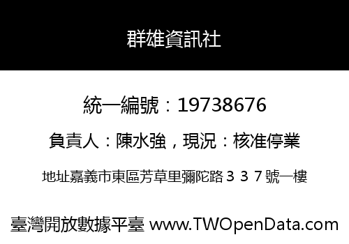 群雄資訊社