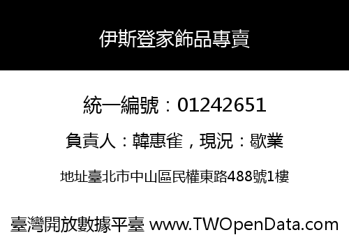 伊斯登家飾品專賣
