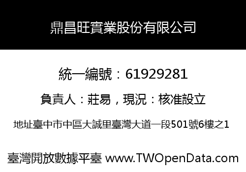 鼎昌旺實業股份有限公司
