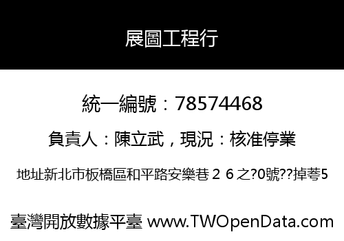展圖工程行
