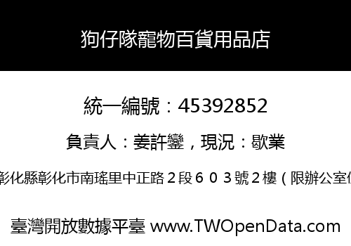 狗仔隊寵物百貨用品店