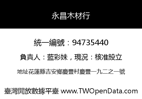 永昌木材行
