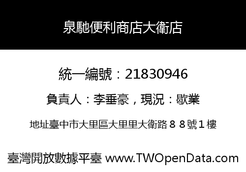 泉馳便利商店大衛店